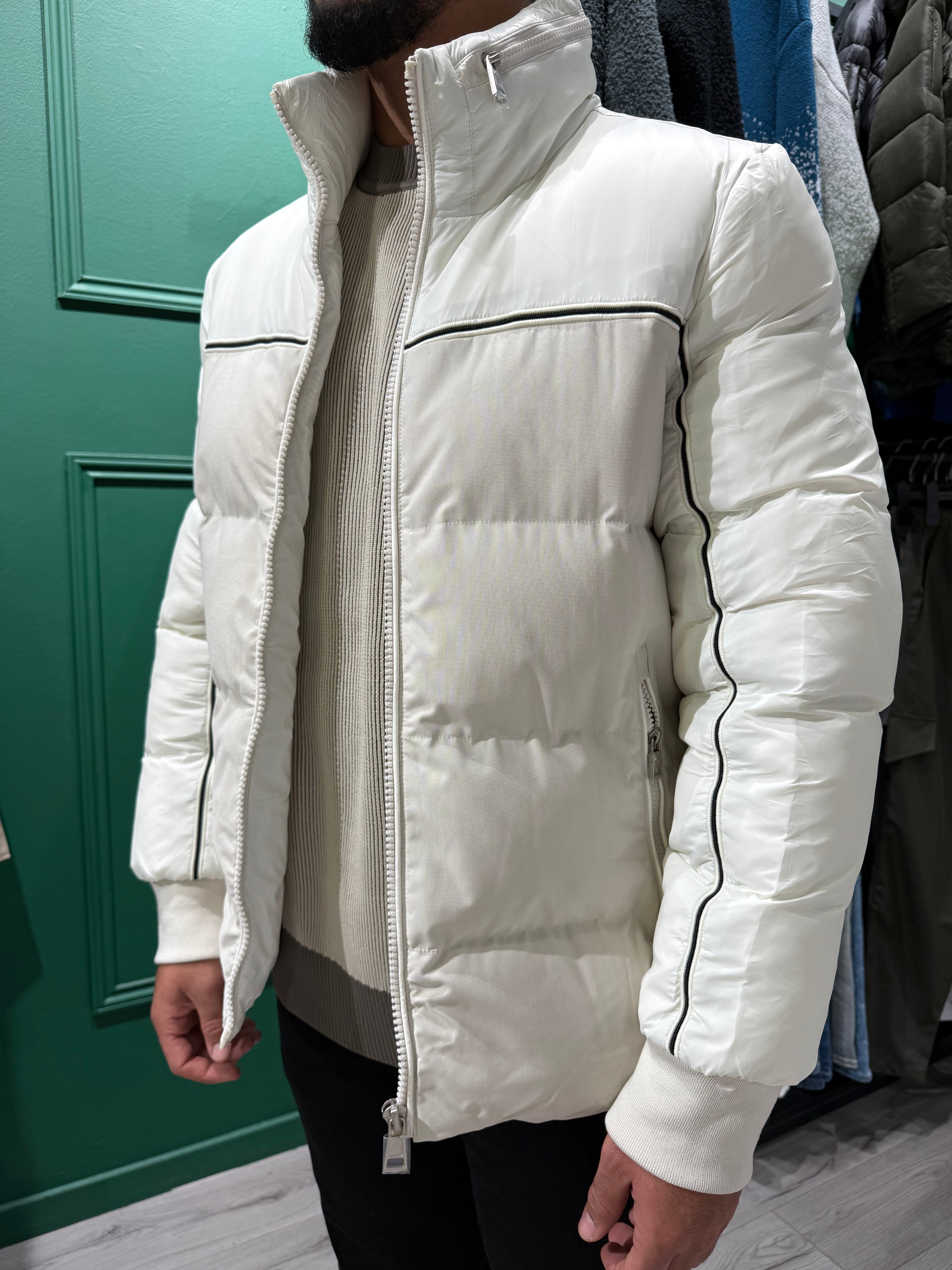 DOUDOUNE JAX TELLER - WHITE - HB STORE