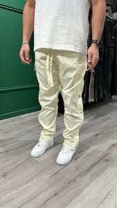 CARGO MULTI BOUTON - BLANC