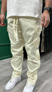 CARGO MULTI BOUTON - BLANC