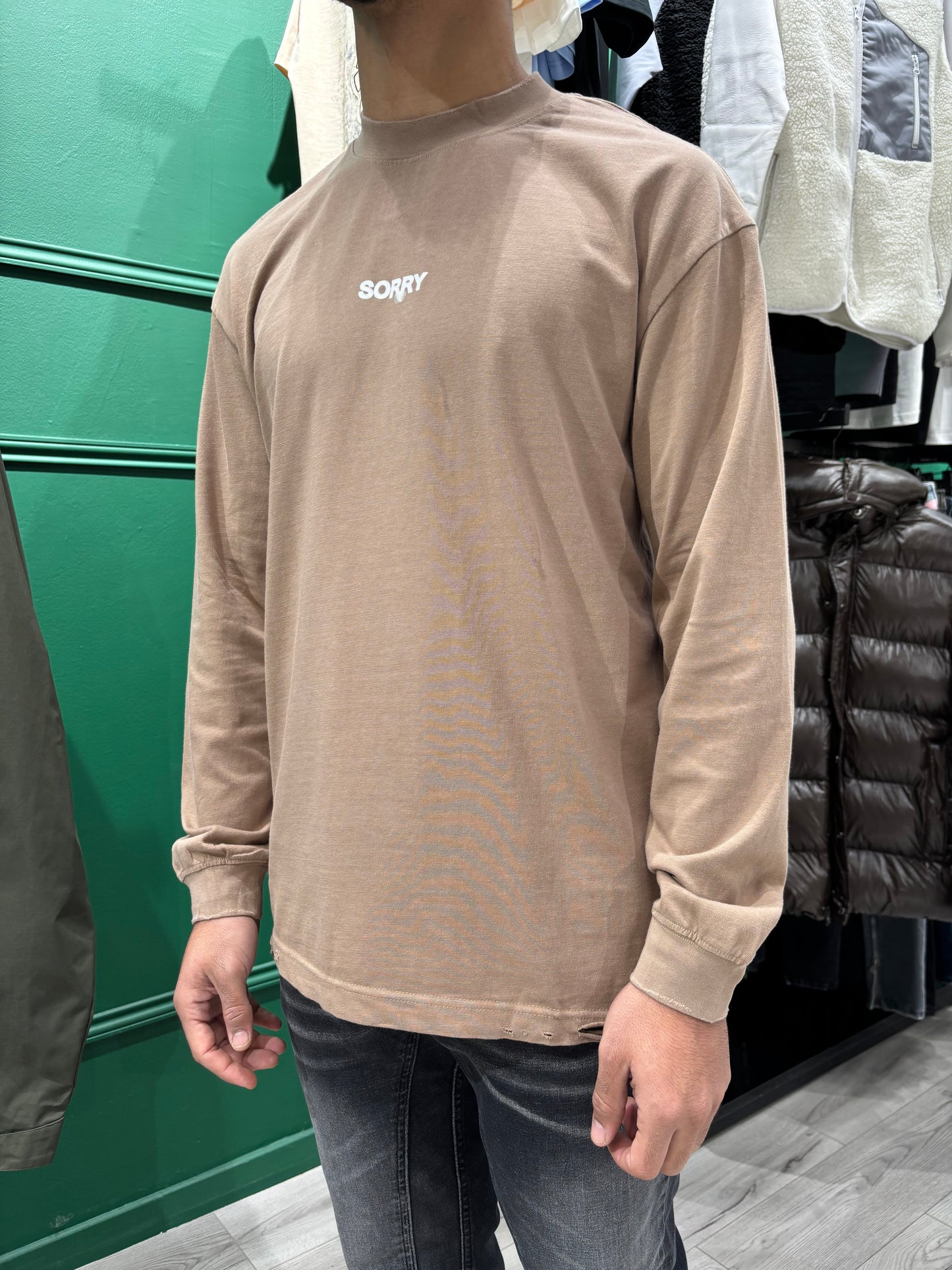 T-SHIRT- MANCHE LONGUE SORRY