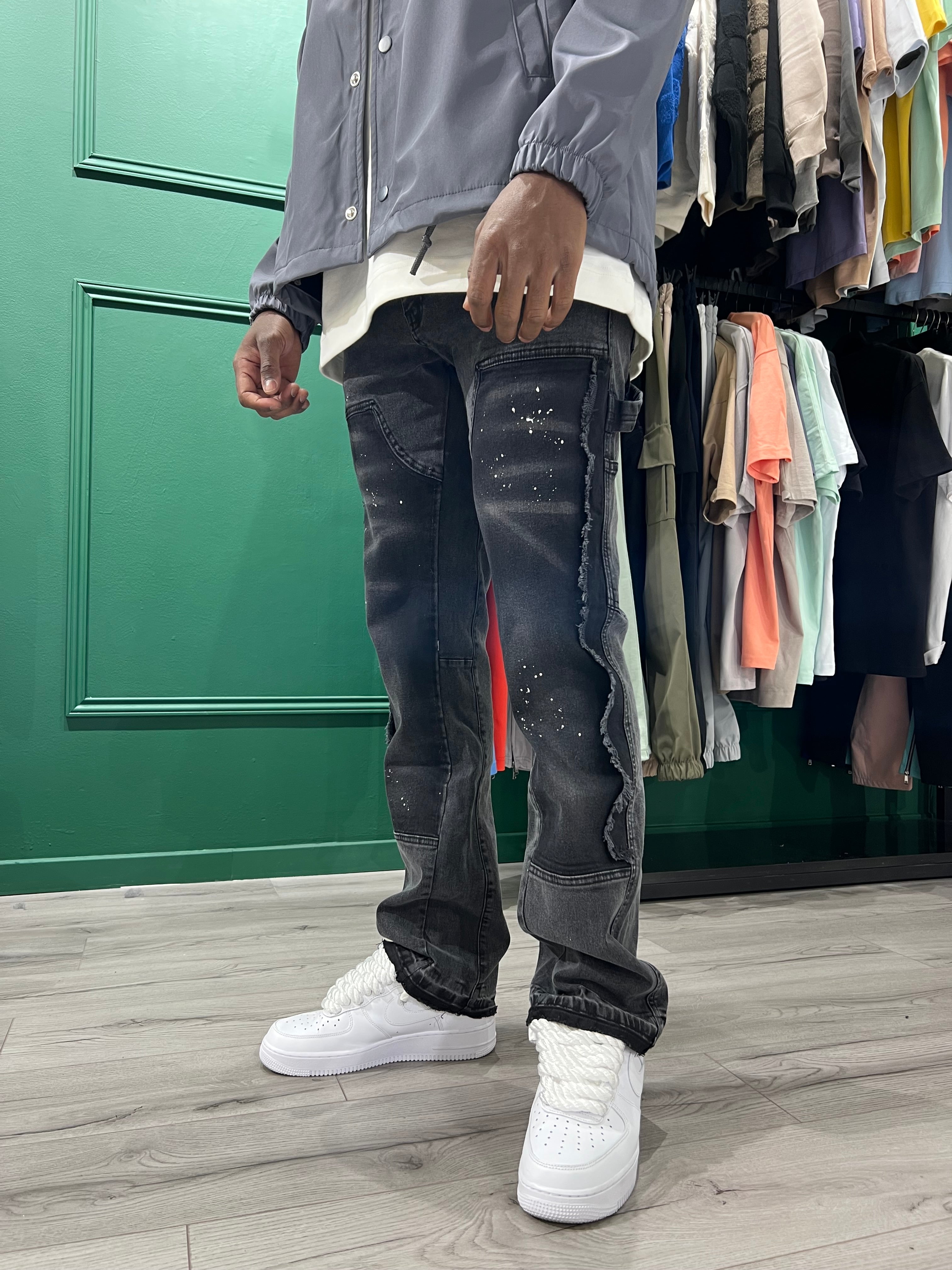 JEAN BRITISH - BLACK - HB STORE