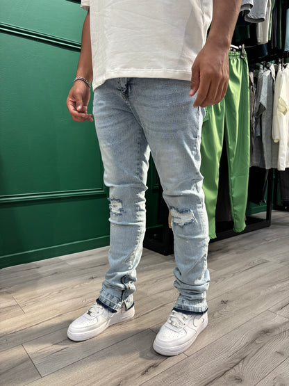 JEAN ZIPPÉ - LIGHT BLUE