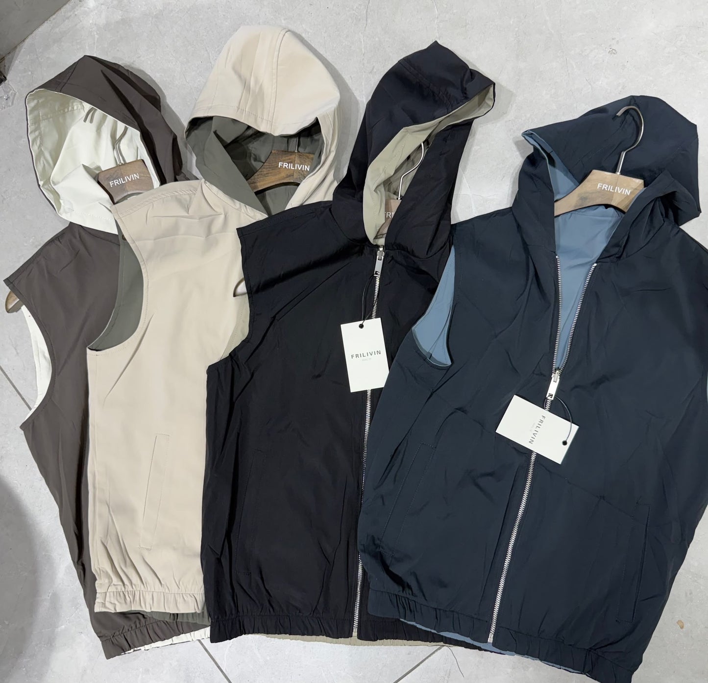 VESTE PRESTIGE / réversible CAPUCHE
