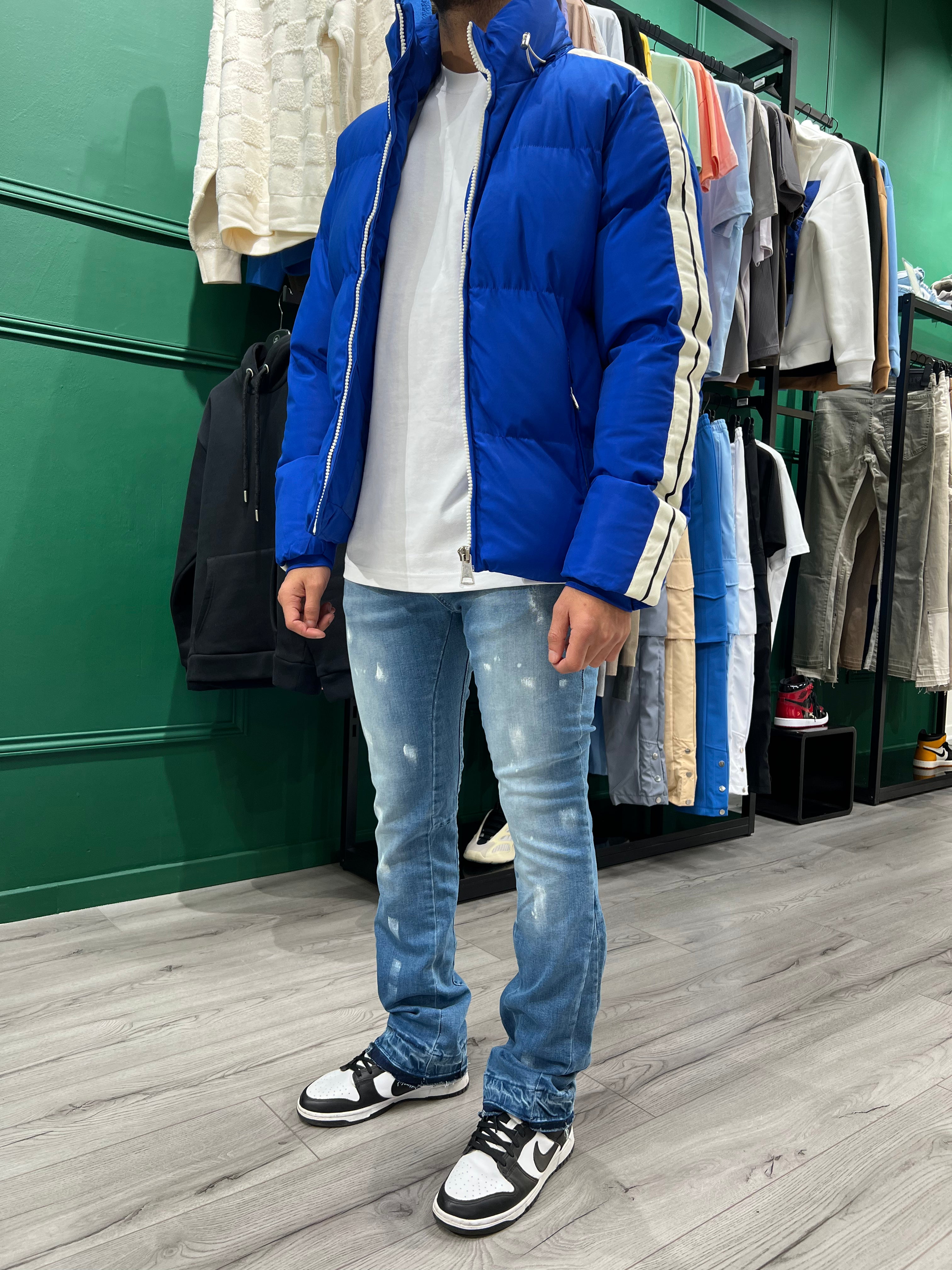 SNOW DOWN JACKET - BLUE