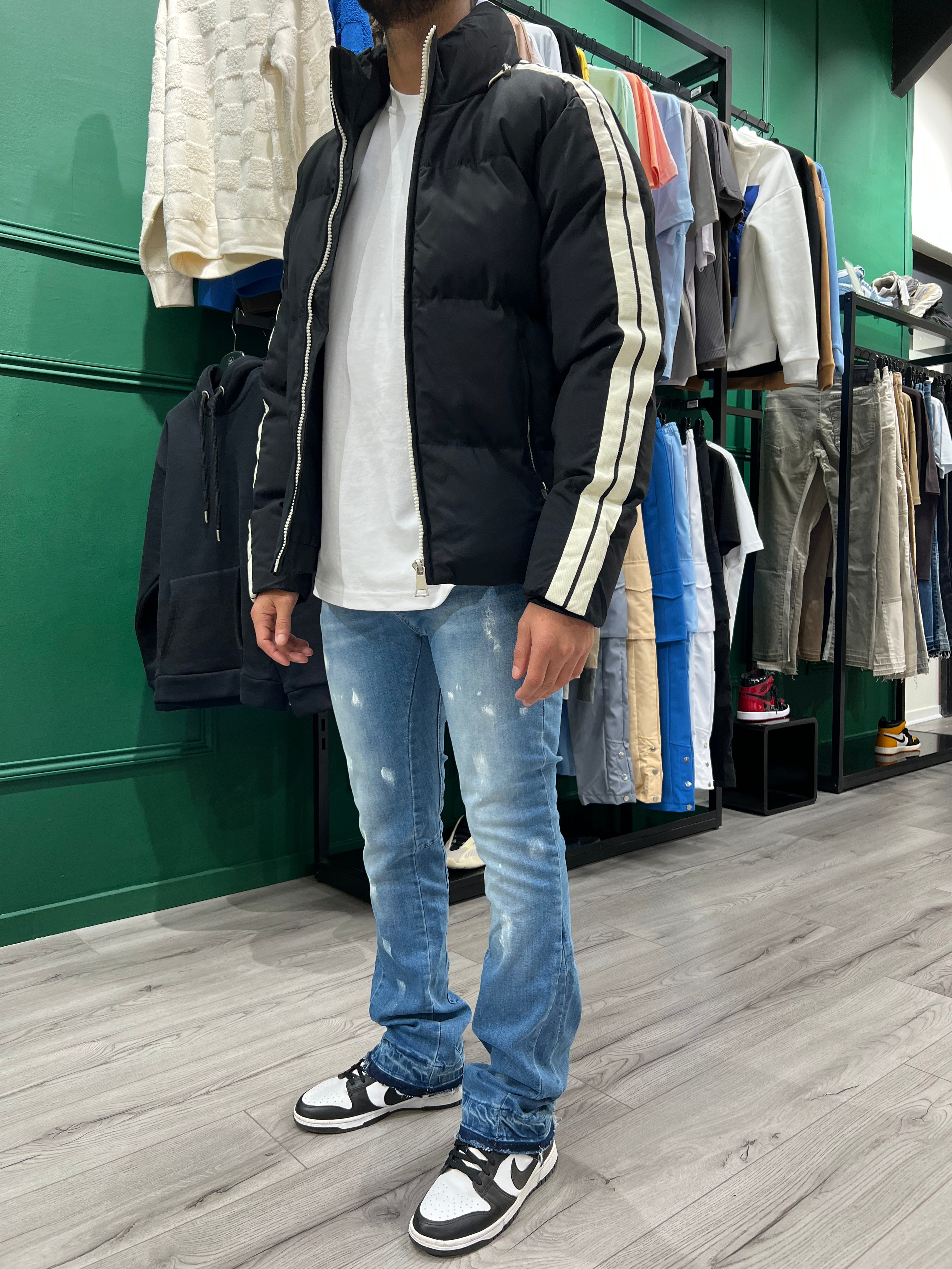 SNOW DOWN JACKET - BLACK