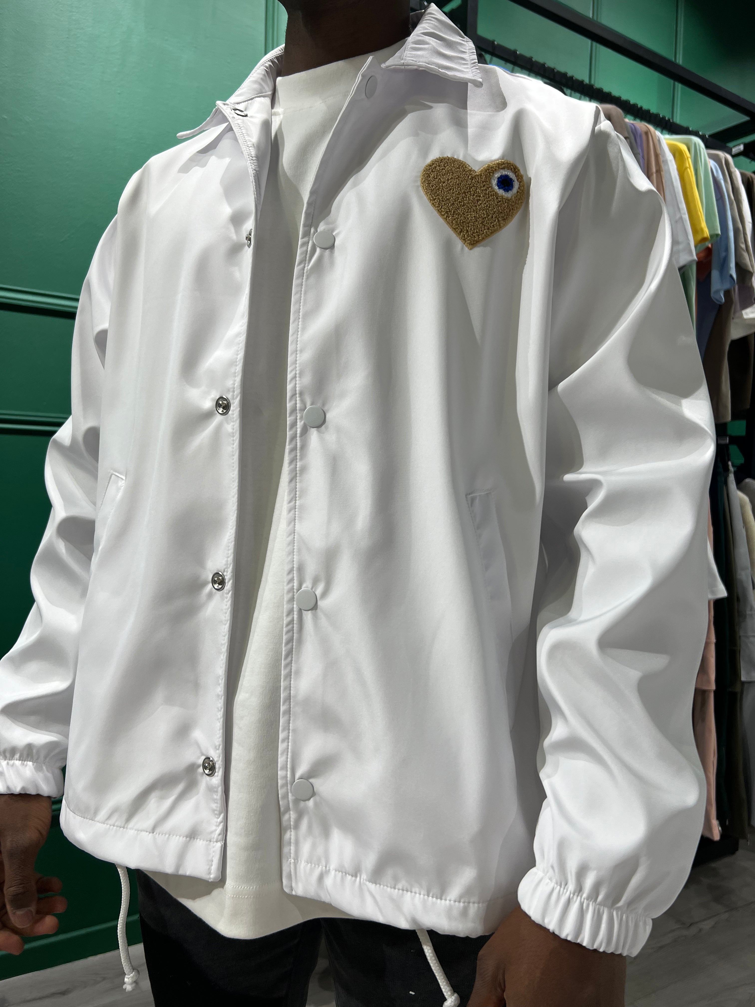 TINDER JACKET - WHITE