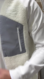 Cargar y reproducir el video en el visor de la galería, CHAQUETA BILLY - BLANCO
